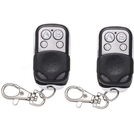 Télécommande Porte Garage 433.92MHz Double Pack Compatible Modèles 302 304 313 220 250 252 4 Boutons