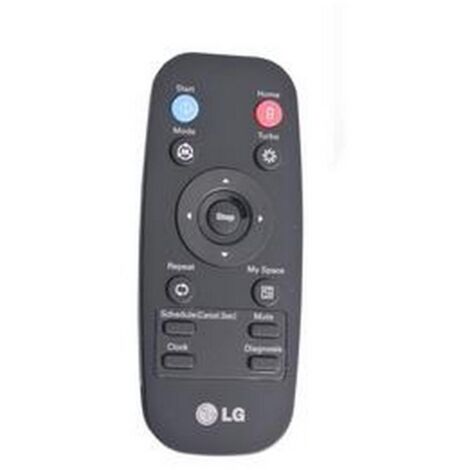 Télécommande pour aspirateur robot LG – Compatible avec VR1227R, VR7412RB, VR7428SP – Commande à distance pratique - AKB73616002