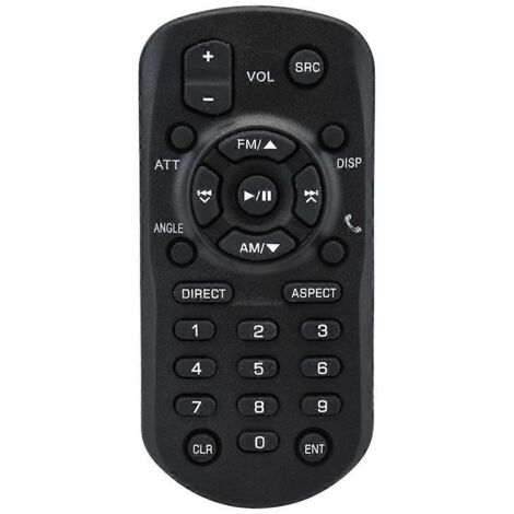 Télécommande pour autoradio JVC modèles KW-M750BT, KW-V66BT, KW-V660BT - RMRK258
