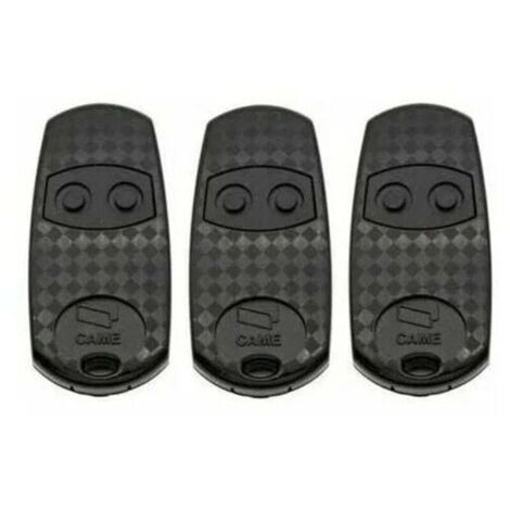 Telecommande pour Came TOP432EV 3 pieces. Frequence de code fixe 433,92 MHz. STOL