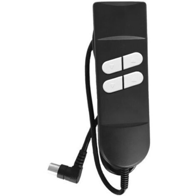 Cyslmuk - Télécommande pour Fauteuil Relax Électrique - Télécommande pour Fauteuil Releveur avec Contrôle Manuel, 4 Boutons, 5 Broches - Utilisée