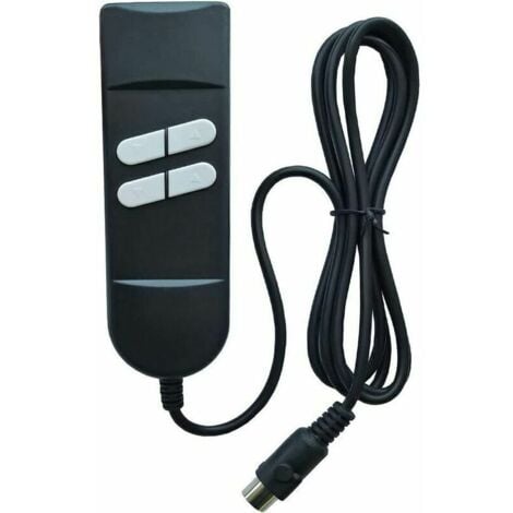 DPZO Télécommande pour Fauteuil Relax Électrique - Télécommande pour Fauteuil Releveur avec Contrôle Manuel, 4 Boutons, 5 Broches - Utilisée pour Fauteuils Inclinables à 2 Moteurs, Fauteuils Releveurs Haut