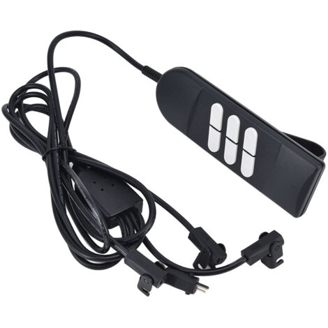 Télécommande pour fauteuil releveur électrique, 6 boutons, 1 à 3 positions, prise US 100-220 V.