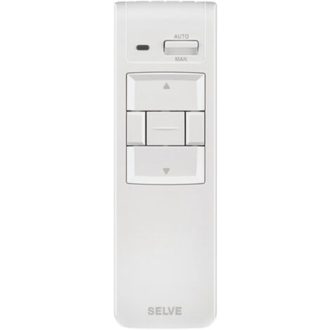 Télécommande bidirectionnelle pour moteur volet roulant – Fréquence 868 Mhz – Support mural inclus – Contrôle de plusieurs moteurs – Selve