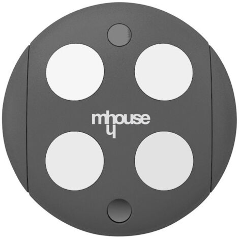 Télécommande pour motorisations – Programmable par autoapprentissage – Contrôle à distance – Compatible avec portails et portes de garage – Mhouse