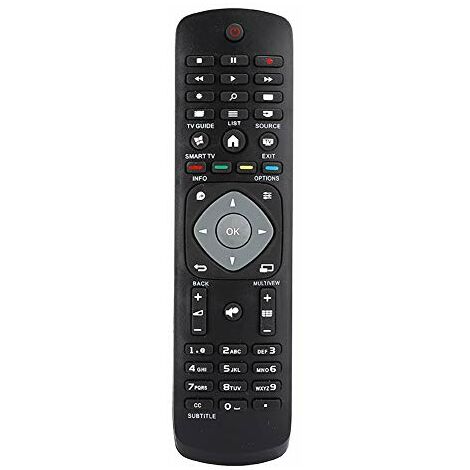 Télécommande pour Philips, Universelle Télécommande de Remplacement Smart TV de Philips LCD LED