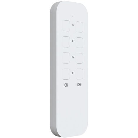 Télécommande pour prise connectée WiFi – Commande à distance 433,92 MHz – Portée jusqu'à 30 mètres – Usage intérieur uniquement