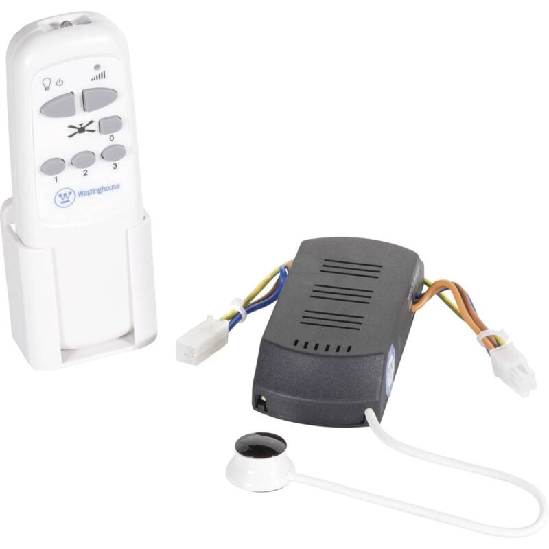 Westinghouse - Télécommande pour ventilateur de plafond 78095-40 blanc, gris