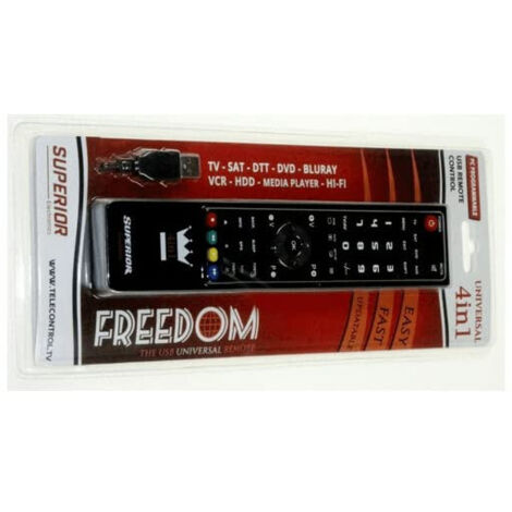 TELECOMMANDE PROGRAMMABLE MICRO-USB POUR TV AUDIO TELEPHONIE THOMSON - G550322
