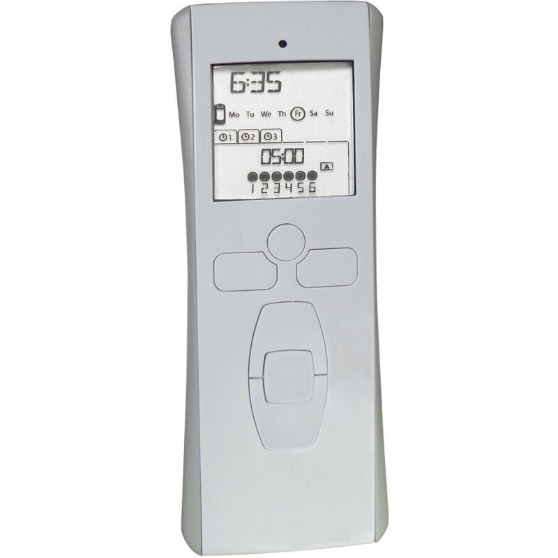 Slid'up By Mantion - Télécommande radio 6 canaux + horloge pour volet roulant - non solaire
