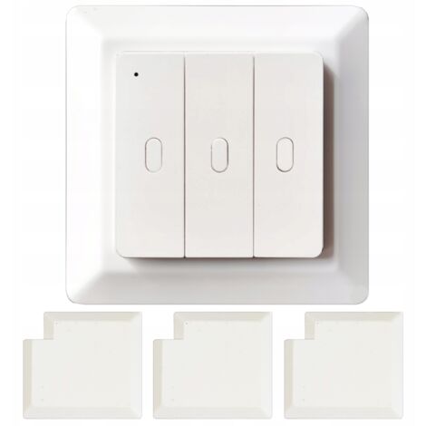 Télécommande radio RF 2,4 GHz à 3 canaux avec bouton mécanique pour manettes RTX