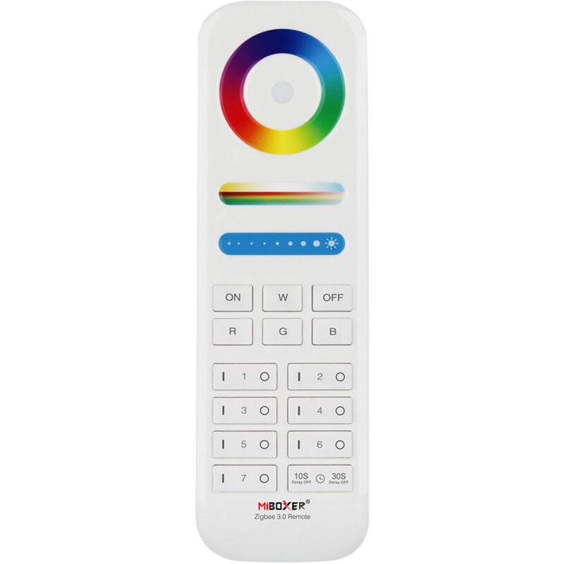 Mi Light - Télécommande RadioFréquence ZigBee 3.0 rgb+cct 7 Zones 089Z