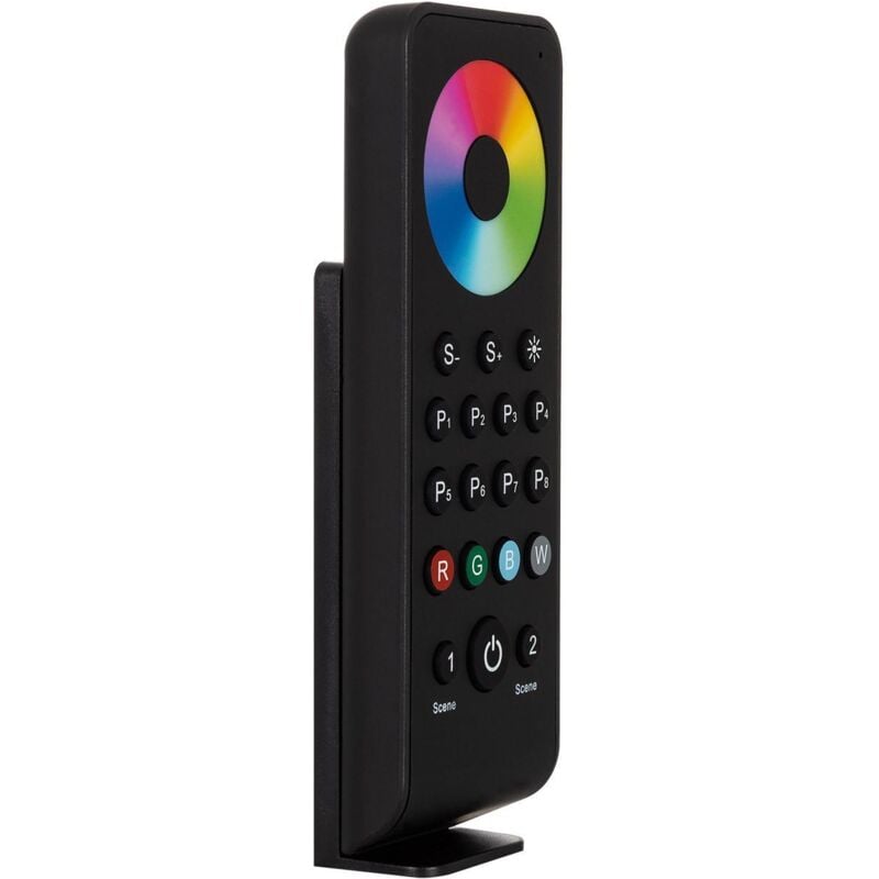 Télécommande rf pour Variateur led rgb / rgbw Noir