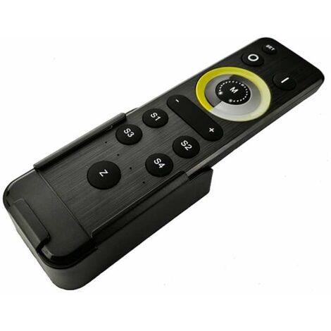Télécommande RF universelle 2 en 1 pour contrôler les bandes LED constantes DIM (2PIN) et CCT (3PIN) avec socle vis et piles Contrôleur Eclairage Wifi Zone Récepteur