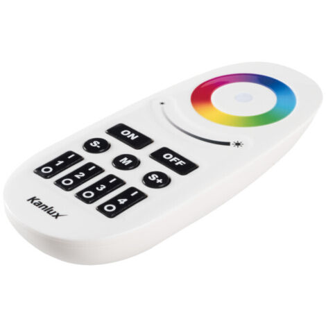 Télécommande RGBW 4 canaux pour rubans LED Kanlux 22146