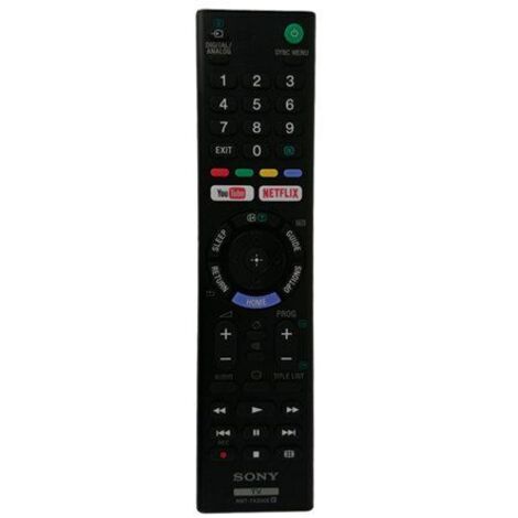 Télécommande RMT-TX300E - 1 Unité - Plastique Noir - Contrôle Infrarouge - Pour Téléviseur Sony - Compatible Modèles Spécifiques