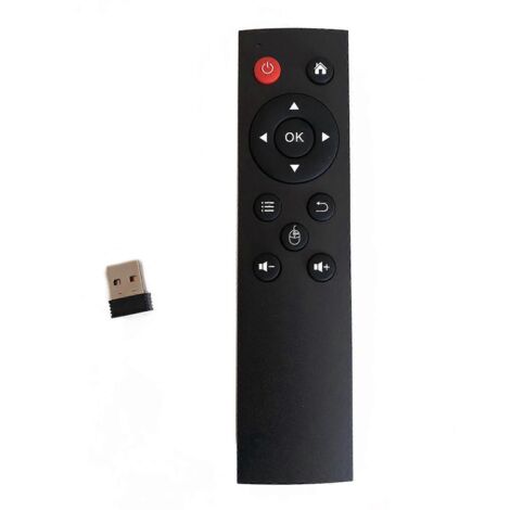 Télécommande sans fil 2,4 GHz avec commande vocale Air Mouse pour boîtier TV Android et PC