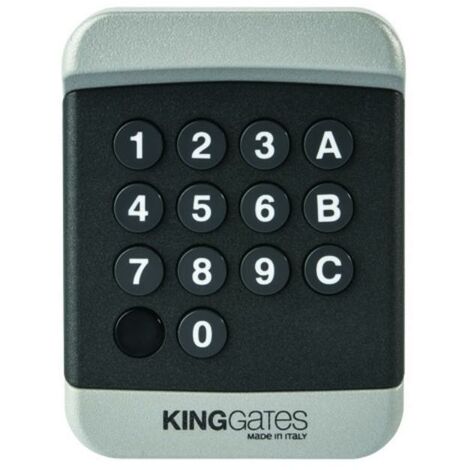 Télécommande sans fil 4 canaux – Rolling Code 433,92MHz – Portée jusqu’à 150m – Sécurité pour portails et portes motorisées – King Gates