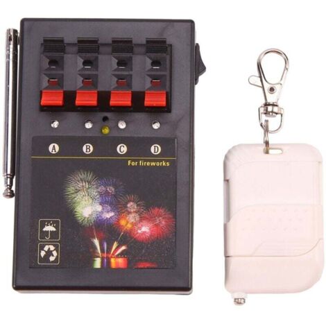 Télécommande Sans Fil 4 Canaux Sécurité Allumage Électronique Feu D Artifice