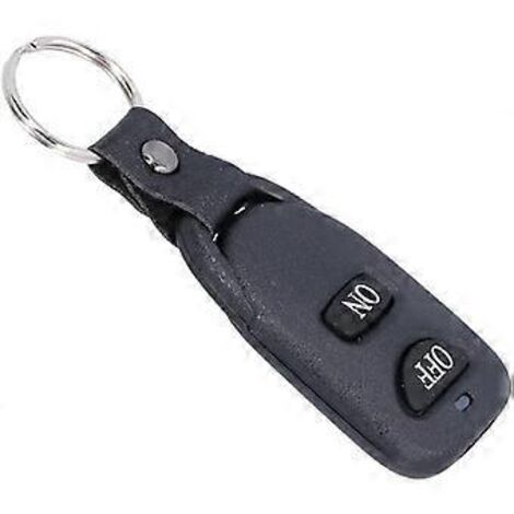 Télécommande sans fil 433 MHz à 2 boutons EV1527 avec émetteur à code d'apprentissage pour porte de garage