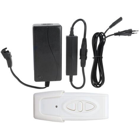Télécommande sans fil 433,92 MHz pour lit électrique à moteur unique, contrôleur canapé électrique, prise UE 100V‑240V