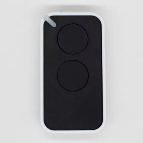 Télécommande sans fil à code tournant 2 canaux pour portes de garage et volets roulants électriques – Compatible avec systèmes Nice (sans marque) – Noir  yun
