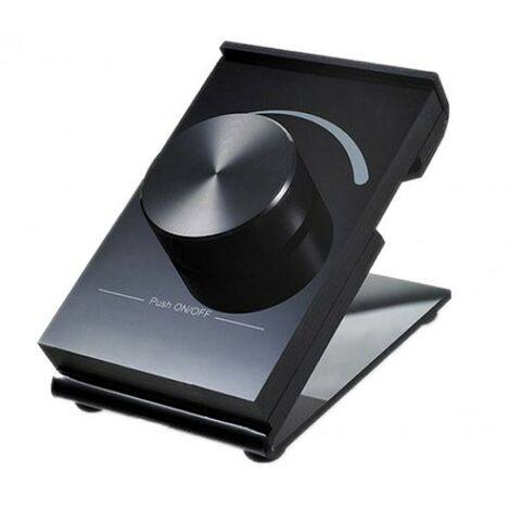 Télécommande Sans-Fil de table - 1 zone pour boîtier variateur RF Sunricher®  noir