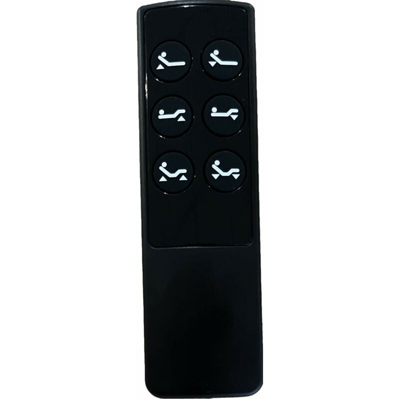 Someo - Télécommande sans fil universelle pour sommier électrique - Noir
