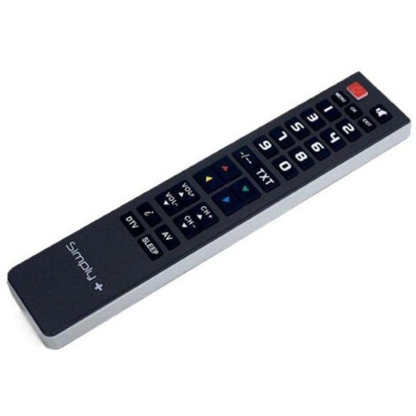 Telecommande Simplifiee Pour 1 Appareil Tv - Mbg France
