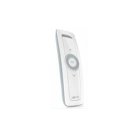 Télécommande Situo 1 RTS Pure blanc à variation/orientation. - SOMFY