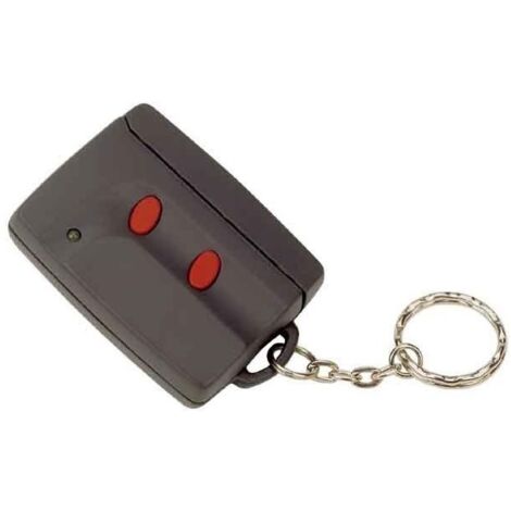 Sommer – Télécommande 2 canaux 40.685 MHz – Portée 25m – Alimentation 12V – Programmation auto-apprentissage – Boutons rouges identifiables