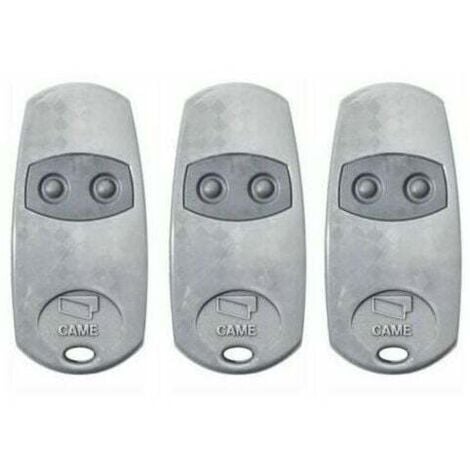 Télécommande TOP432EE d'origine Came - 3 pièces - Fréquence fixe 433,92 MHz - Télécommande portail automatique,de DEBUNS