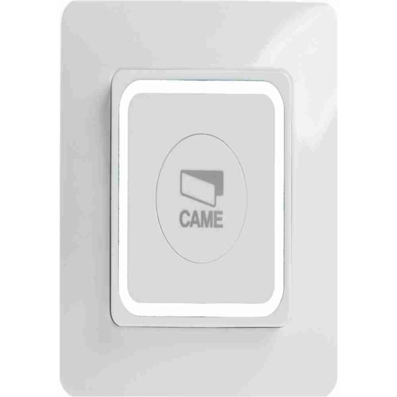 Télécommande Transmetteur Radiocommande Murale Bouton Unique Came vivaldi monotouch 001YE0140