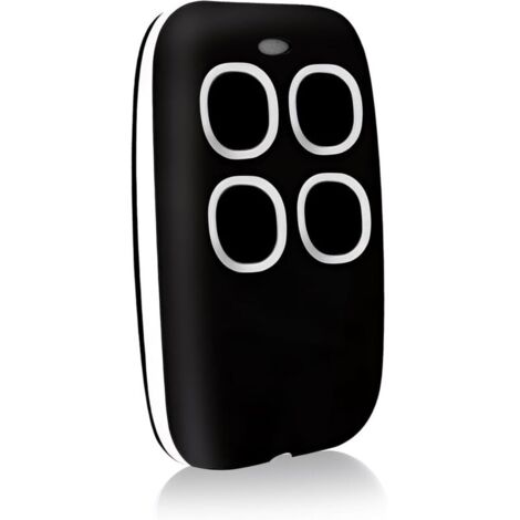 Télécommande Universelle 4 en 1 pour Portails et Garages – Télécommande Rolling Code Multifréquence de 280 à 868 MHz, Programmateur Autoapprenant
