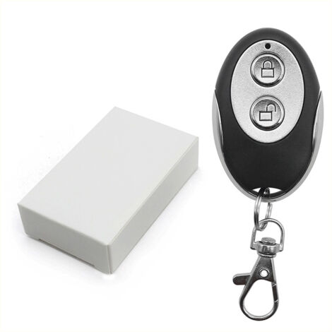 Télécommande Universelle 433 MHz à 2 Boutons – Clonage pour Porte de Garage, Portail Électrique et Volet Roulant, Compatible Puce Code Apprenant 1527