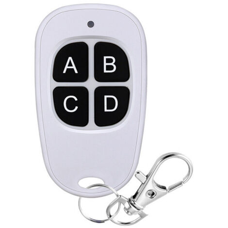 Télécommande Universelle 433 MHz Cloneur pour ABCD (Noir)