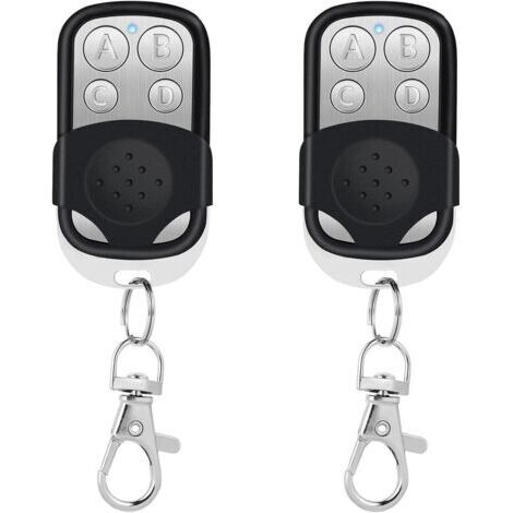 Télécommande universelle 433,92 MHz – Cloner à distance à code fixe – 4 boutons pour garage et portail – Compatible Marantec Rolling Code
