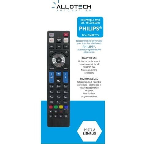 Télécommande Universelle Allotech pour téléviseurs Philips