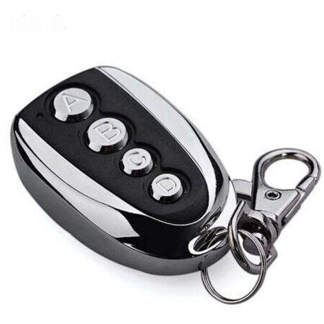 Télécommande universelle de porte de garage 433 Clone 4 clés Code auto Duplicateur de télécommande de porte de garage-