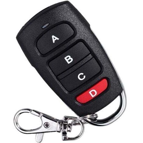 Télécommande universelle de porte de garage, télécommande de porte électrique à clé sans fil, télécommande de clé d'accès de porte de garage 433M