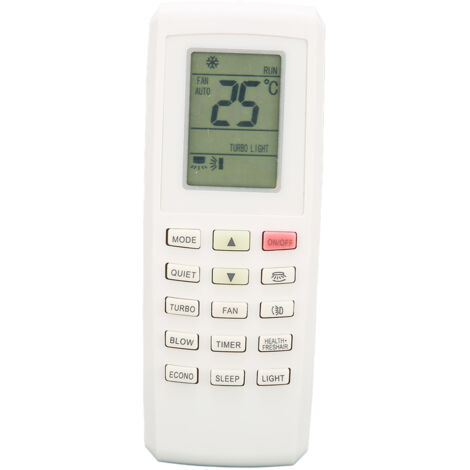 Télécommande Universelle de Rechange pour Climatiseur Gree YVOFB5, Durable et Résistante à l'Usure