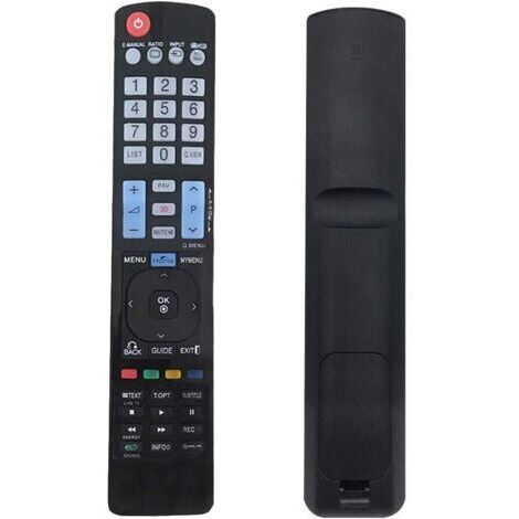 Télécommande universelle de remplacement LG AKB73615309, compatible avec les télécommandes LG Smart TV et les téléviseurs LG