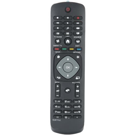 ZOTERNEN Télécommande universelle de remplacement pour téléviseurs LCD LED Philips