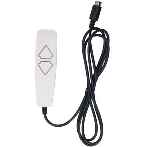 Télécommande universelle Eosnow à 2 boutons et 5 broches pour fauteuils et chaises longues électriques à hauteur réglable
