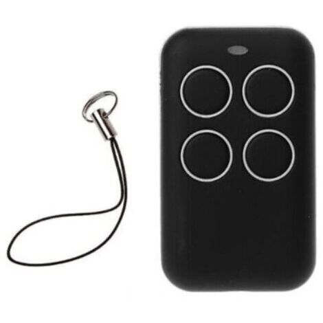 [Télécommande Universelle Garage] Universal + Compact + Compatible Chamberlain/Liftermaster/Craftsman/Linear + Répétiteur 4 Commandes + 6V/280-868MHz + Dimensions 6.5x3.8x0.8cm + Couleur Variable