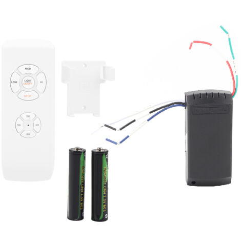Télécommande Universelle Intelligente Sans Fil pour Ventilateur de Plafond avec Lumière, Version Anglaise 85V-260V