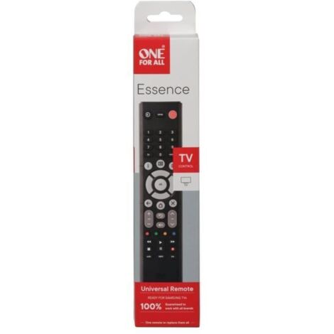 Télécommande universelle ONE FOR ALL - URC1212  Essence Basic TV