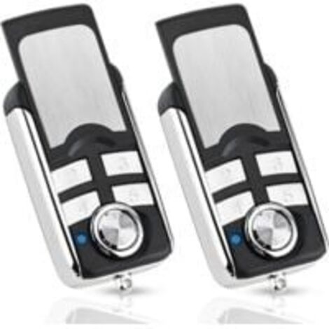 Telecommande Universelle Portail2 Pack Télécommande Émetteur Manuel Remplacement pour HORMANN HSE4-868-BS, HSE2-868-BS, HS4-868-BS, Compatible avec HORMANN BiSecur SupraMatic ProMatic Opérateurs