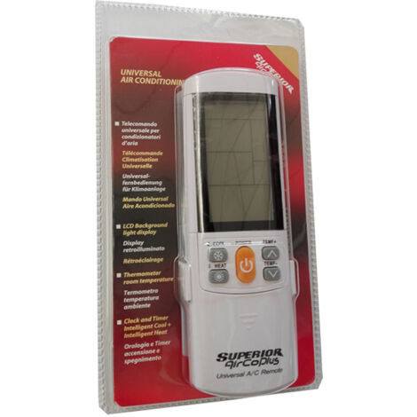 Télécommande universelle pour climatisation SUPERIOR AIRCO 6000 in 1 - SUPCU003