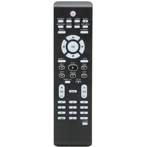 Télécommande Universelle pour Magnavox et Philips, Compatible avec Modèles NF801UD 19MD301B/F7 22MD311B/F7